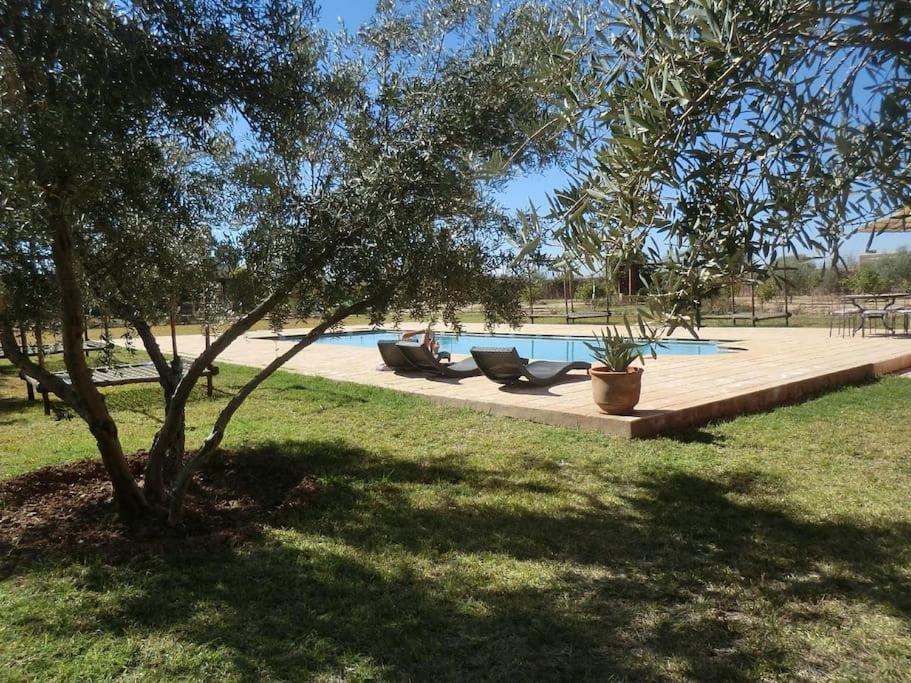 Villa Agora, Villa A La Campagne Proche Marrakech Sidi Abdallah Ghiat Exterior photo
