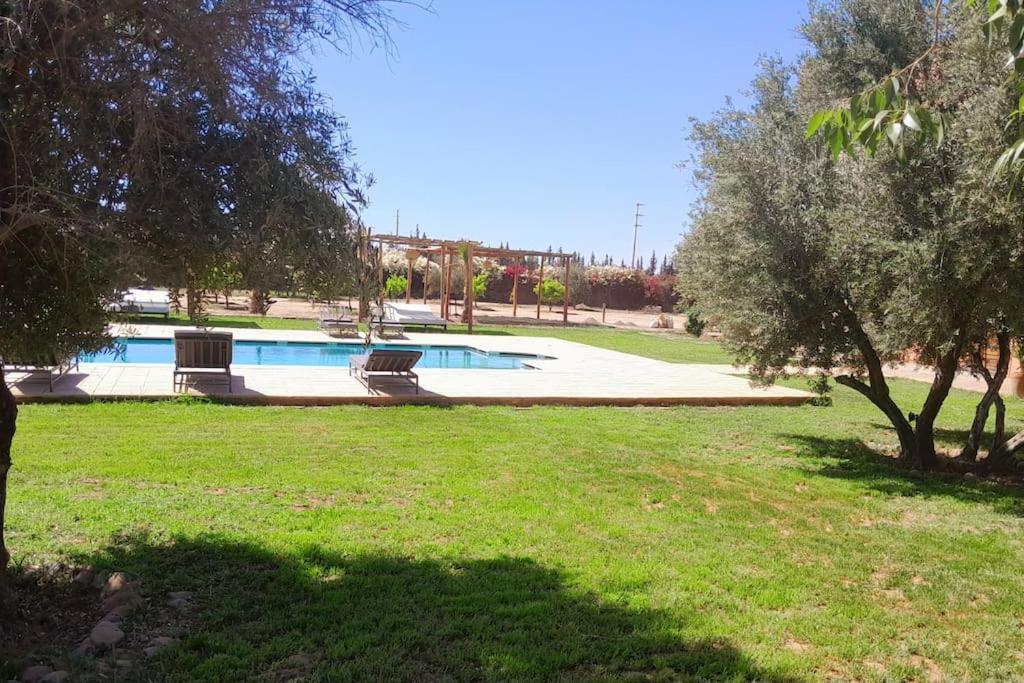 Villa Agora, Villa A La Campagne Proche Marrakech Sidi Abdallah Ghiat Exterior photo