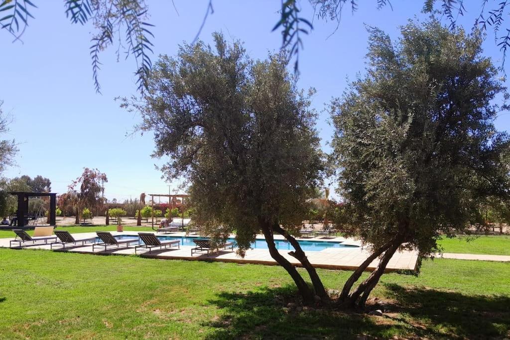 Villa Agora, Villa A La Campagne Proche Marrakech Sidi Abdallah Ghiat Exterior photo