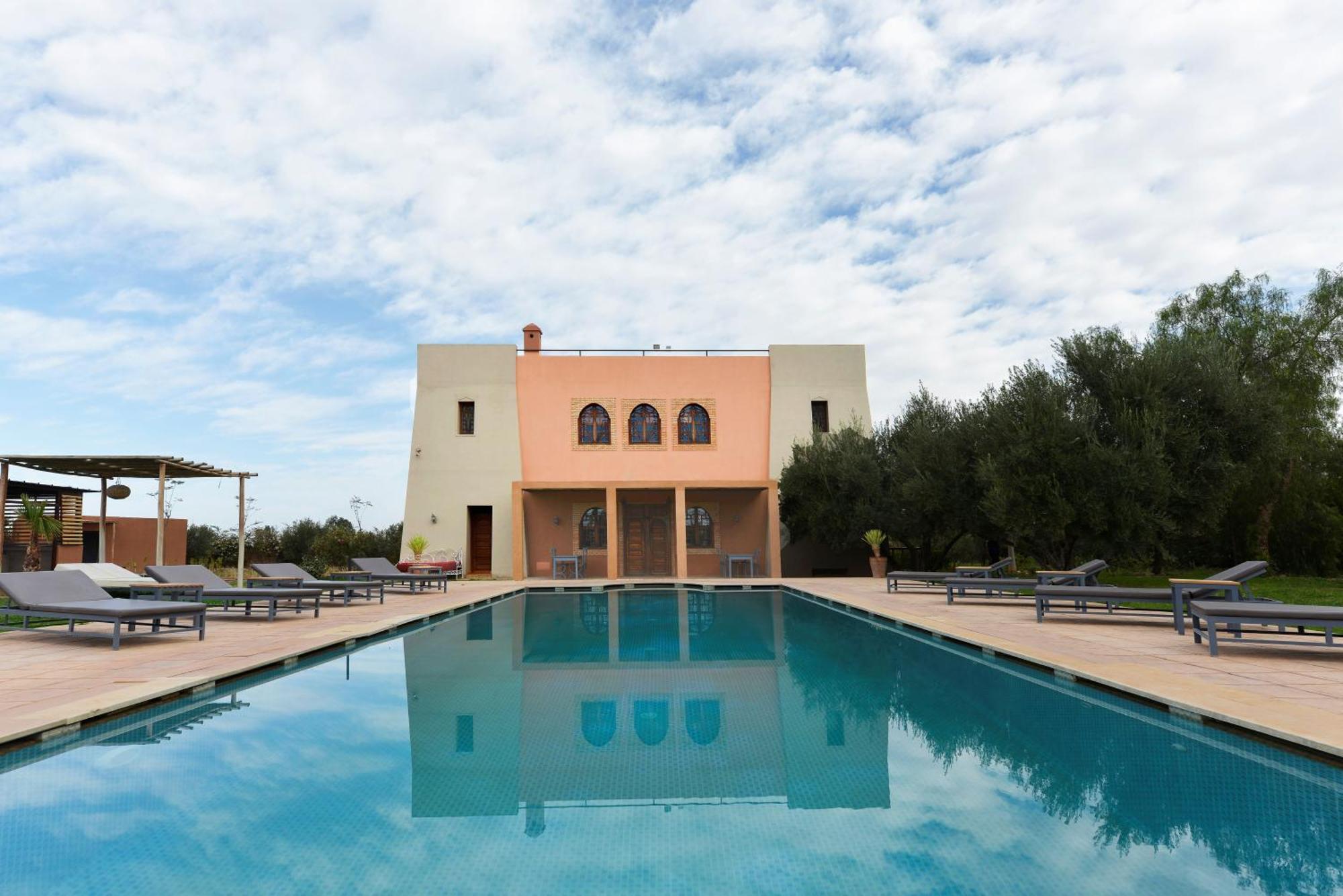 Villa Agora, Villa A La Campagne Proche Marrakech Sidi Abdallah Ghiat Exterior photo
