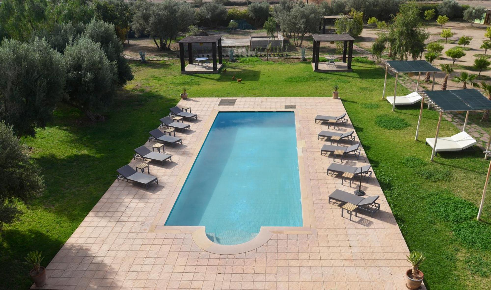 Villa Agora, Villa A La Campagne Proche Marrakech Sidi Abdallah Ghiat Exterior photo